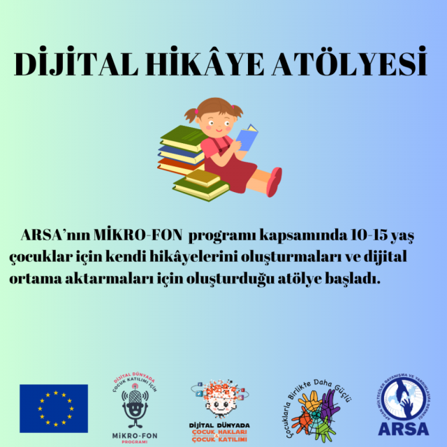 ARSA, Dijital Hikaye Atölyesini başlattı