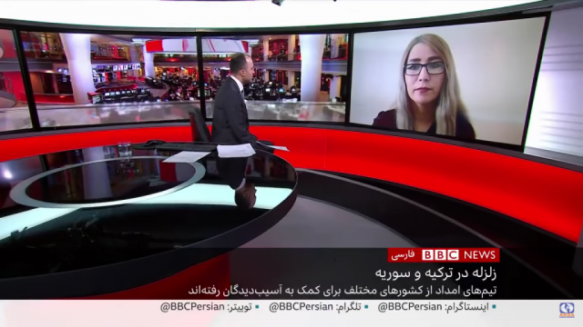 ARSA Founder and President Dr. Zakira Hekmat joined the BBC Persian live broadcast