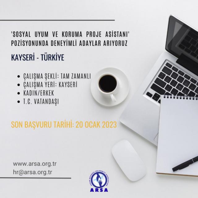 We are looking for Social Cohesion and Protection Project Assistant