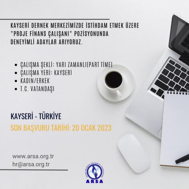 We are looking for experienced candidates for Project Finance Officer