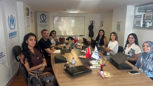 UNHCR Representatives Visit ARSA