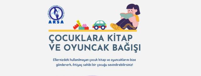 Donation of books and toys to children