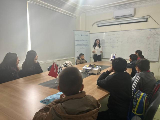 A preliminary meeting session was organized within the scope of the Children with Backpacks Project by ARSA